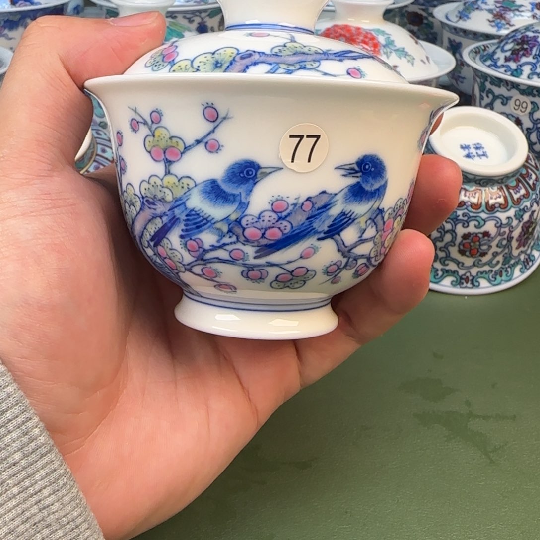 彦祖纯手工手绘茶具77
