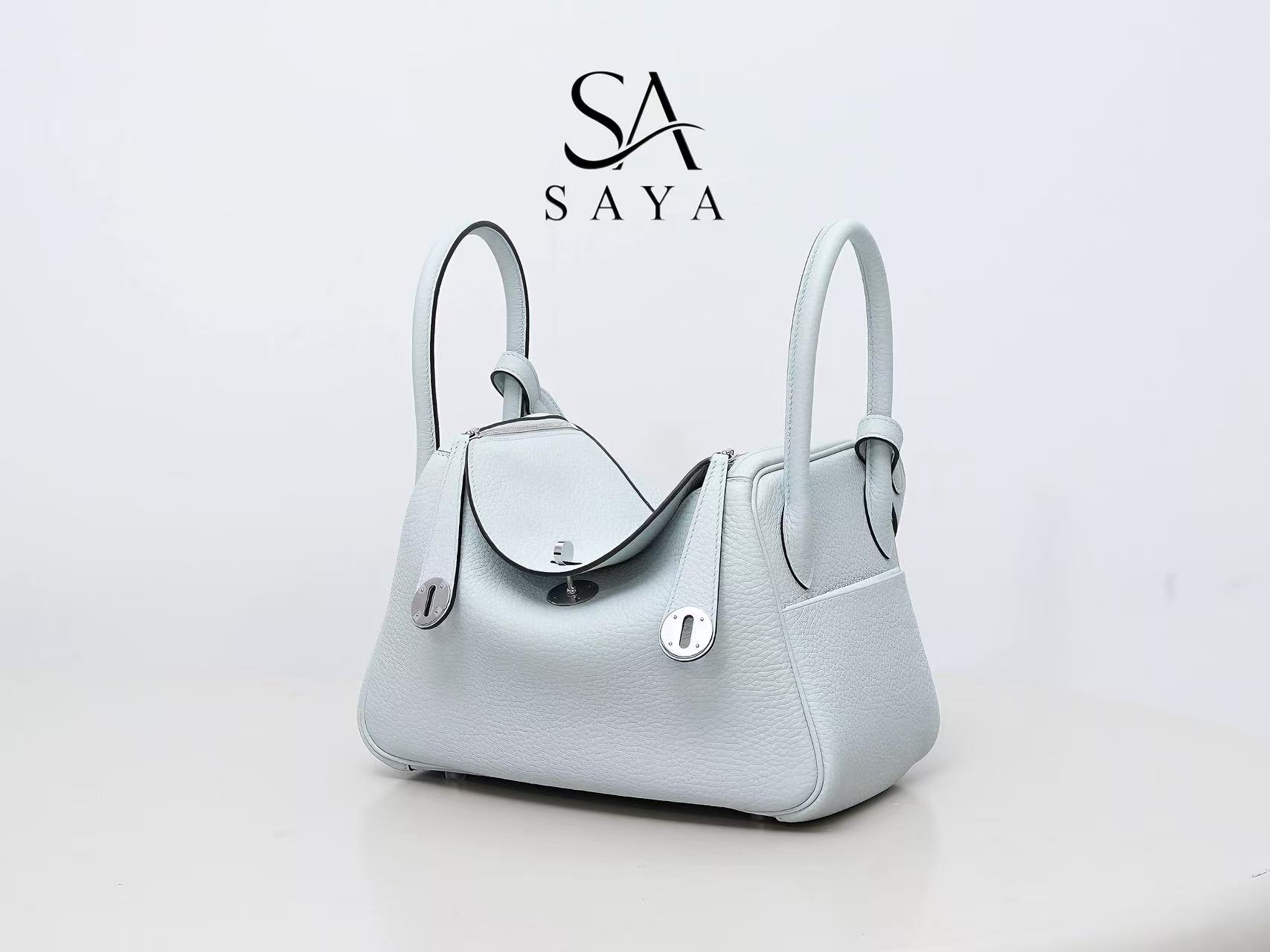 [茵予莎·SAYA] 蜡线林迪26/TC牛皮银扣/23H