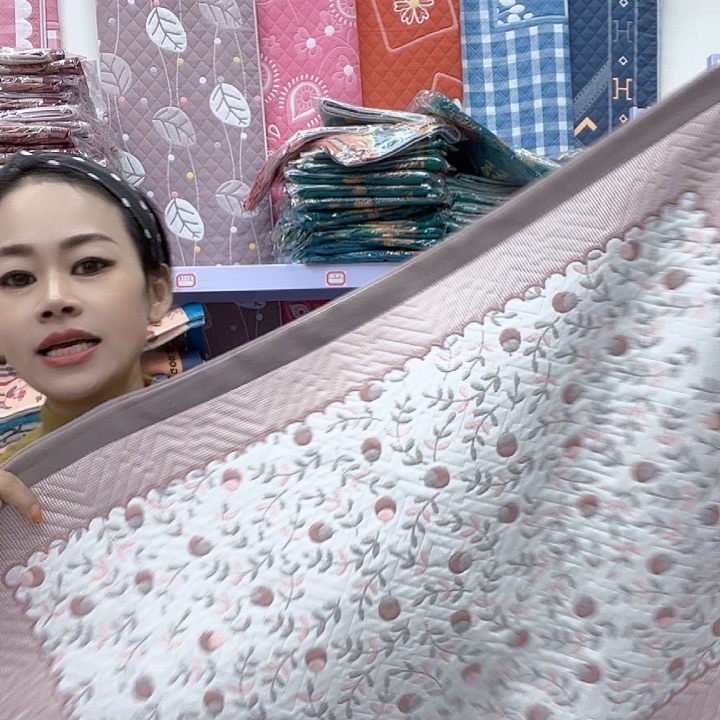 棉咖色小樱桃纯棉