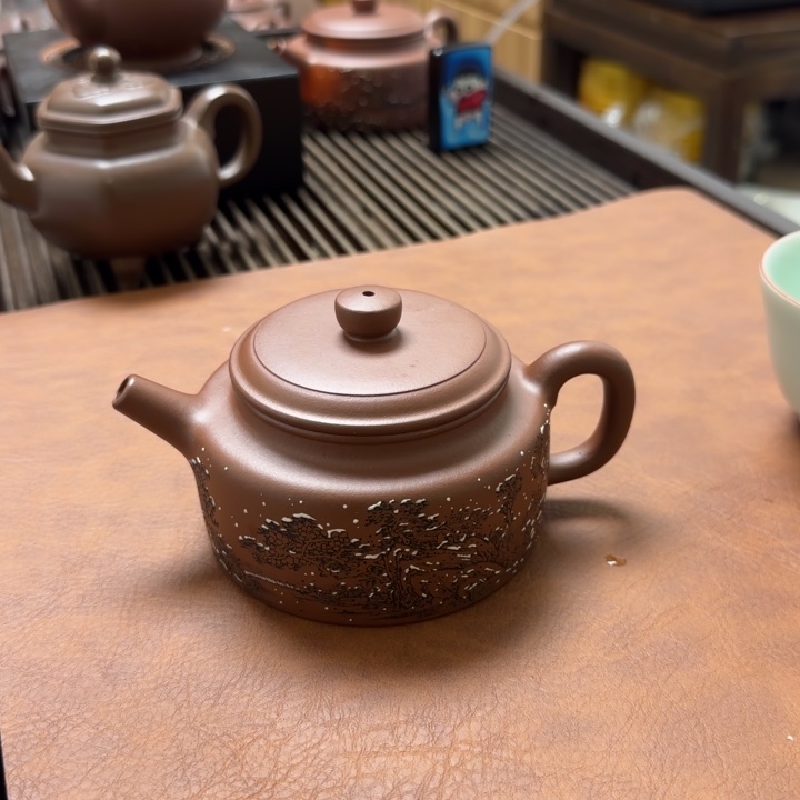 远***方紫砂茶壶全手工德钟