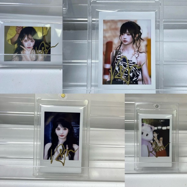  P3001【田曦薇】正品拍立得照片 白边 