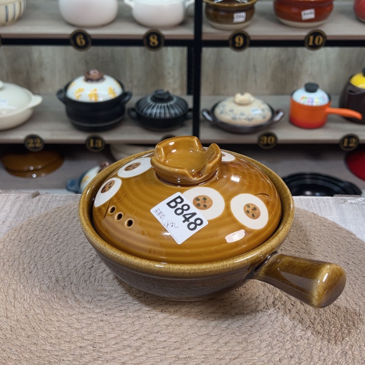 【闪购商品】800毫升粗陶砂锅微瑕疵品903