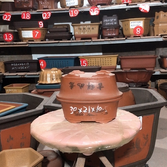 紫砂花盆包邮紫砂