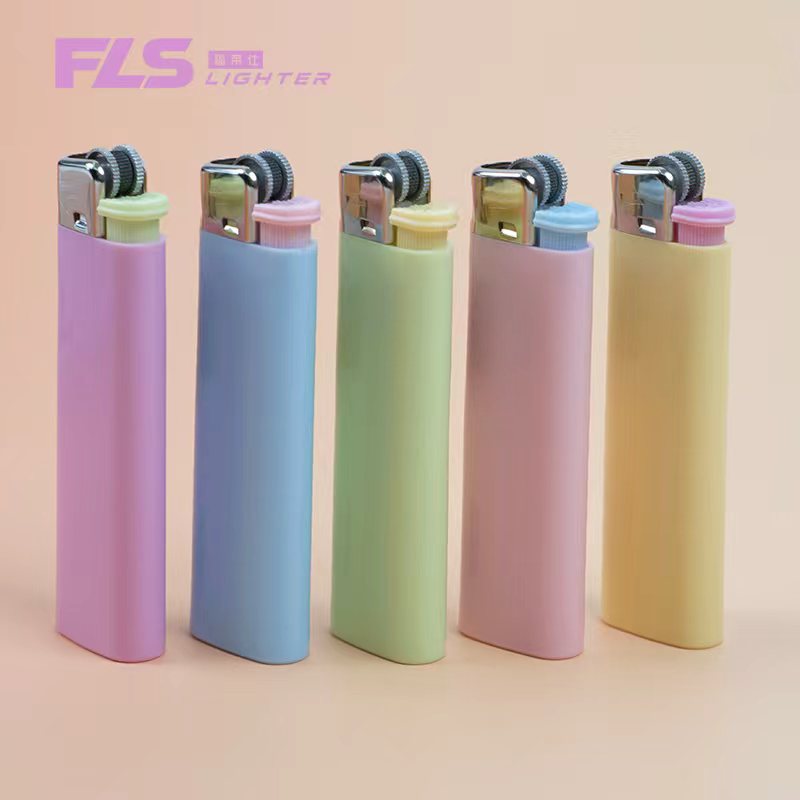 FLS/福莱仕F1爱马仕橙一次性明火免调节恒流阀防爆复古砂轮打火机