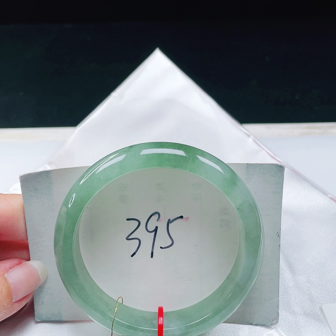 翡翠未镶嵌手镯缅甸翡翠55+