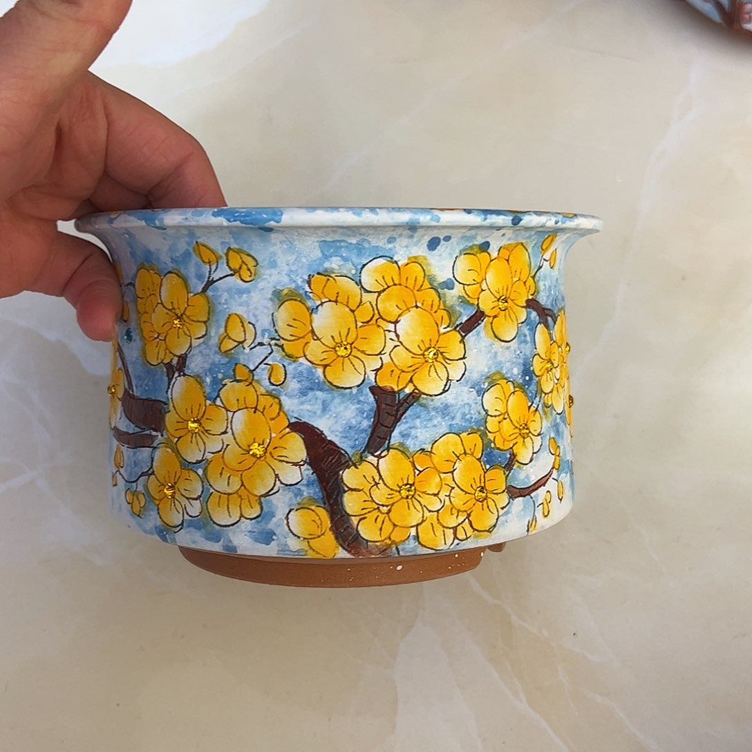 景德镇陶瓷花盆景德镇陶瓷花盆