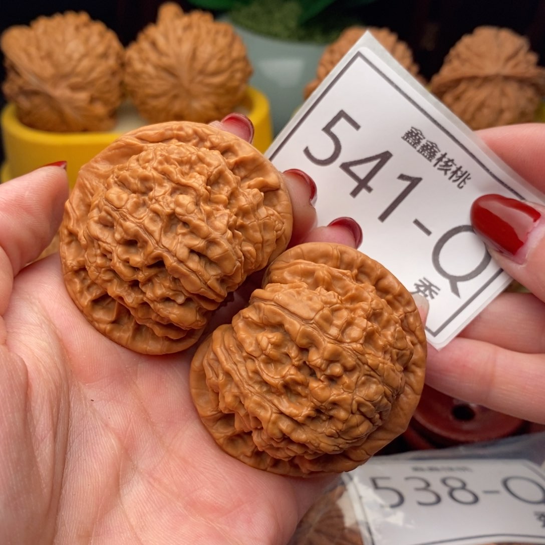 文玩核桃把件官帽48