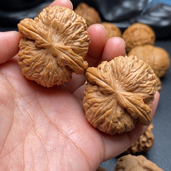 文玩核桃吊坠白狮子40尺