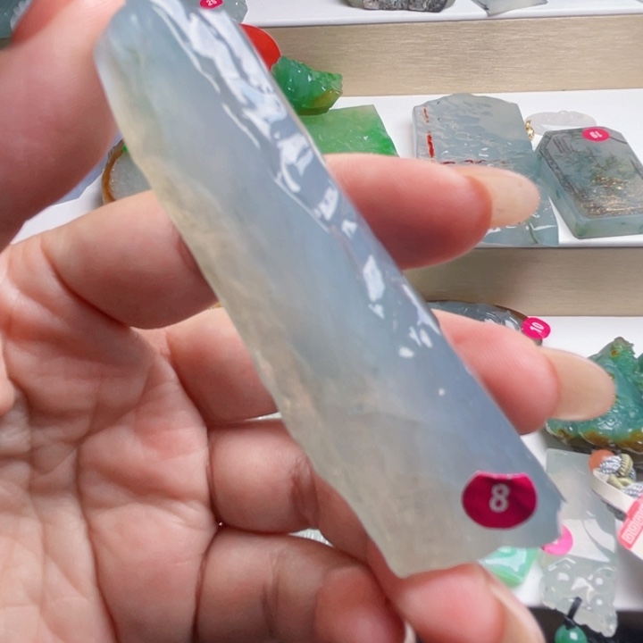 颈饰未镶嵌翡翠天然翡翠