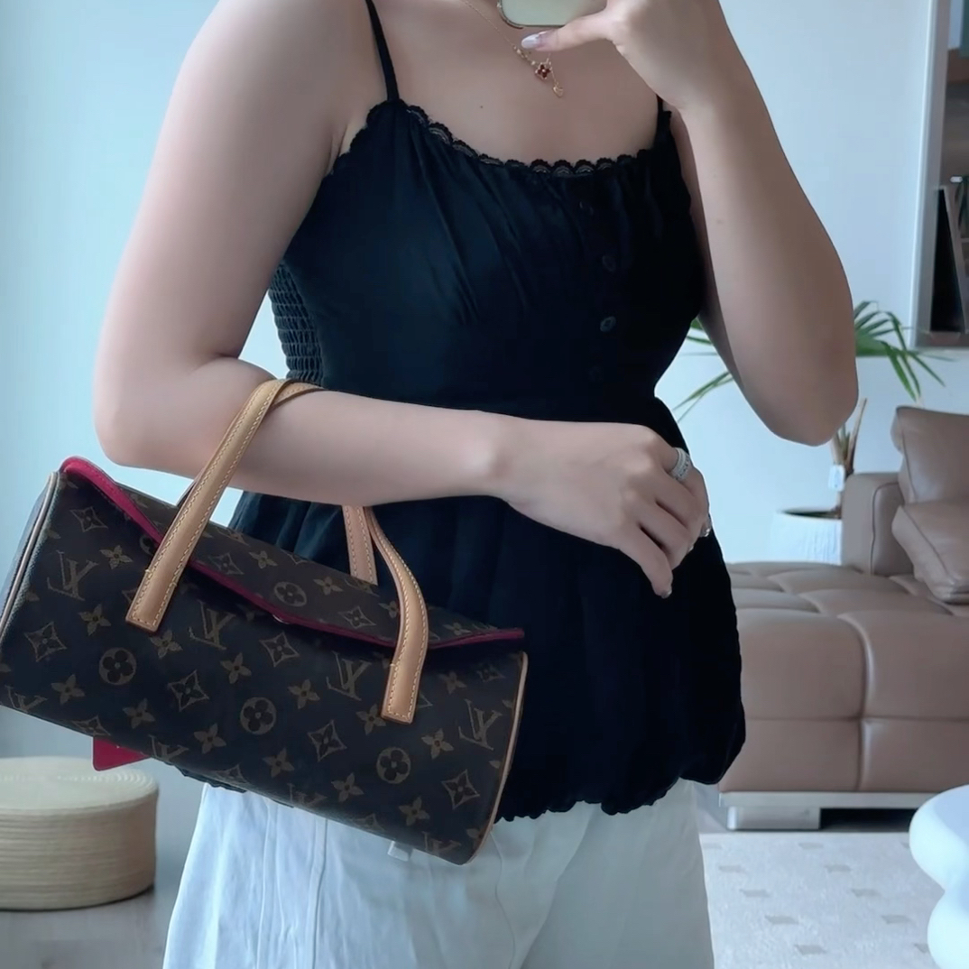 95新 LouisVuitton/路易威登 路易威登 中古法棍 手提包 010854