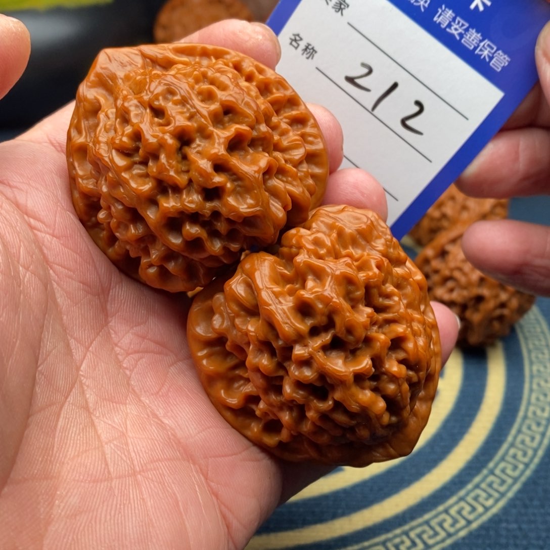 文玩核桃把件官帽49