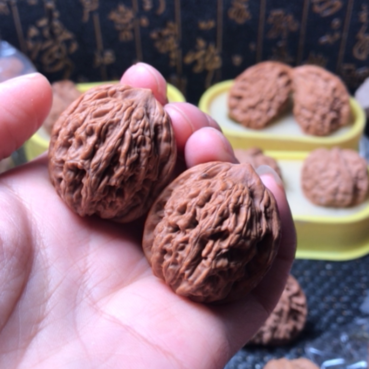 【闪购商品】摆件核桃虎头尺寸33