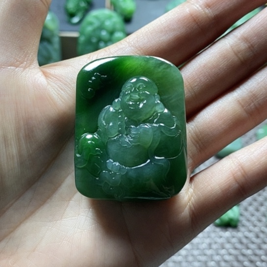 【闪购商品】和田玉挂件未镶嵌兰*