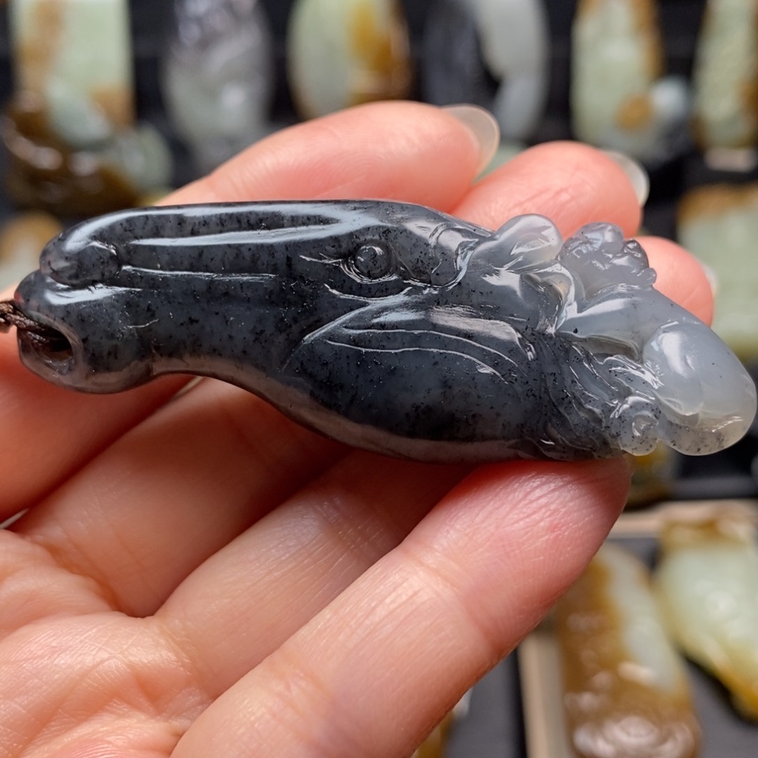 和田玉挂件未镶嵌