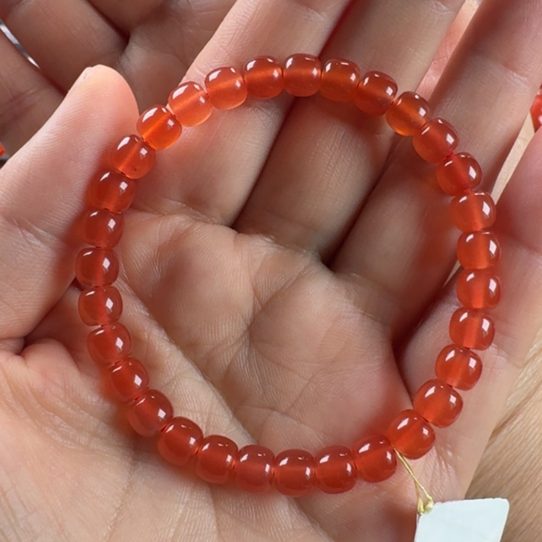南红玛瑙单圈未镶嵌