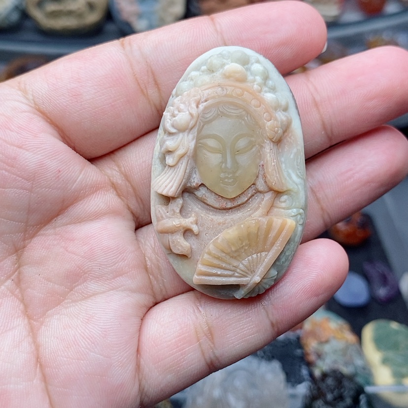 【闪购商品】未镶嵌定制石英质玉吊坠