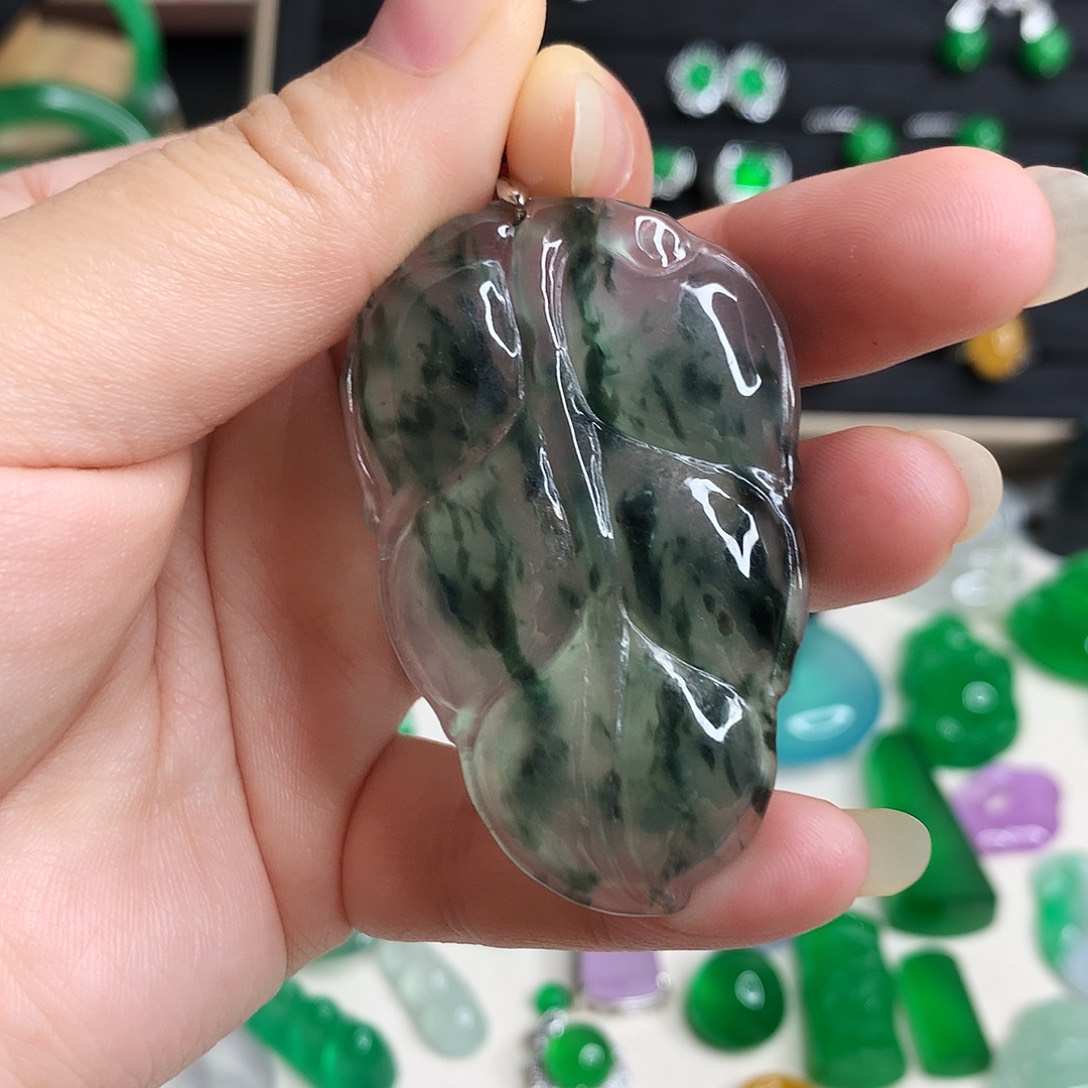 小***食翡翠未镶嵌手饰优化733