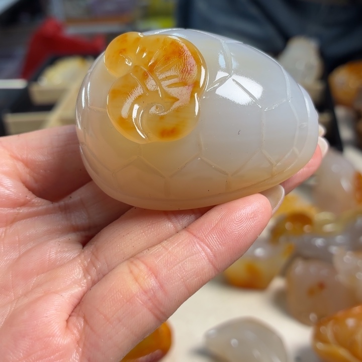 玛瑙/玉髓未镶嵌吊坠(不含链)