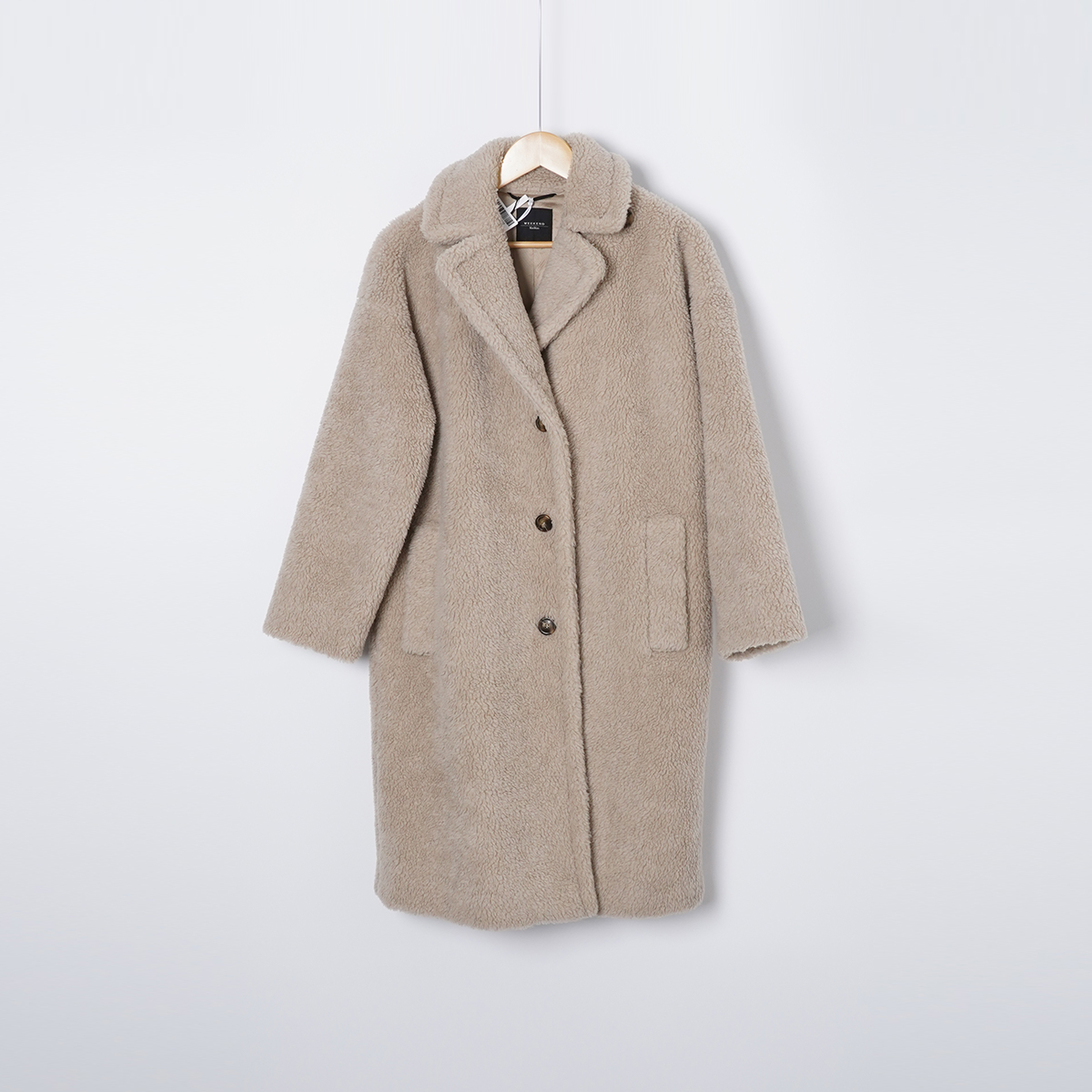 99新 MaxMara 棉羊毛/YF0205/大衣经典时尚女装/38码外套
