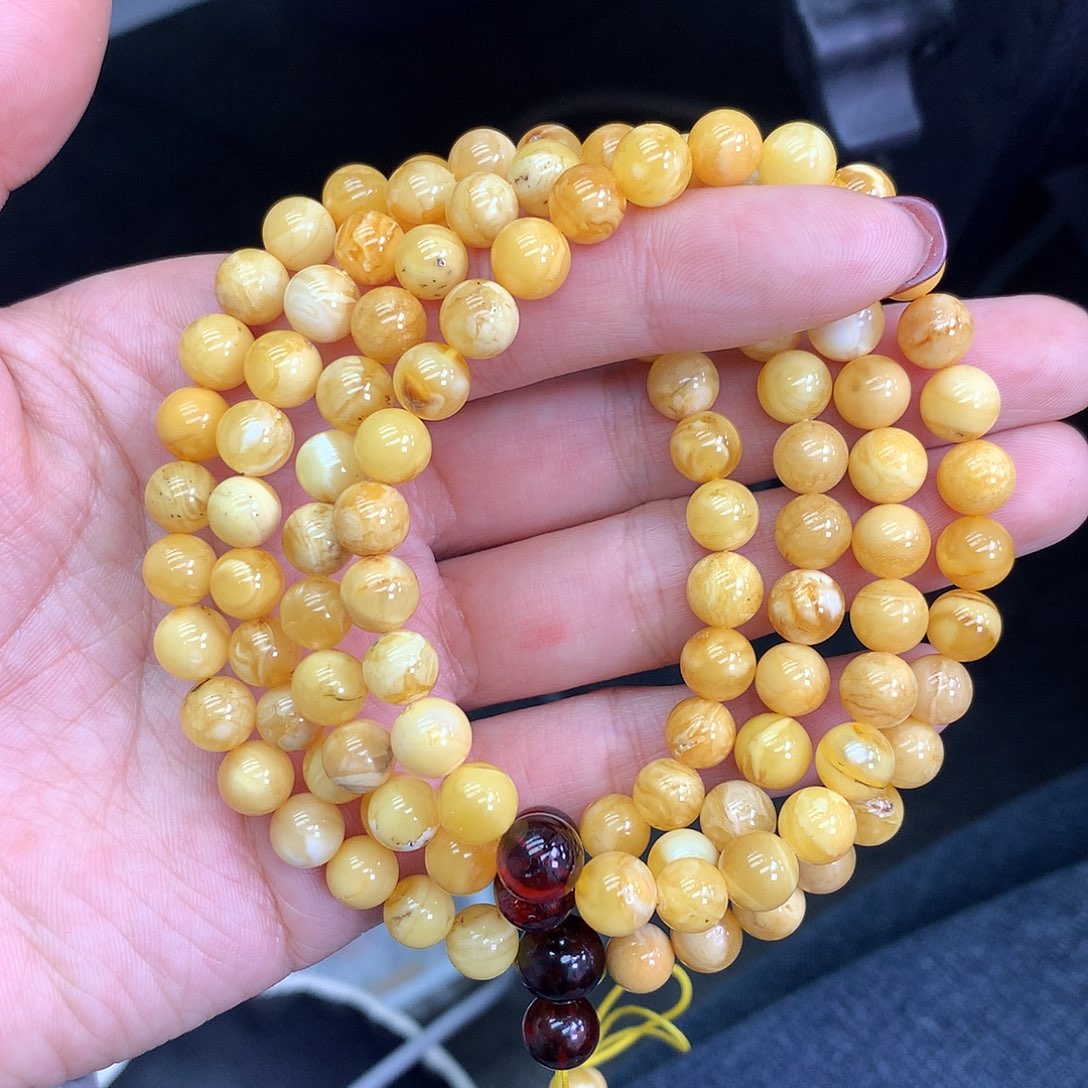 琥珀未镶嵌珠宝奇石7mm