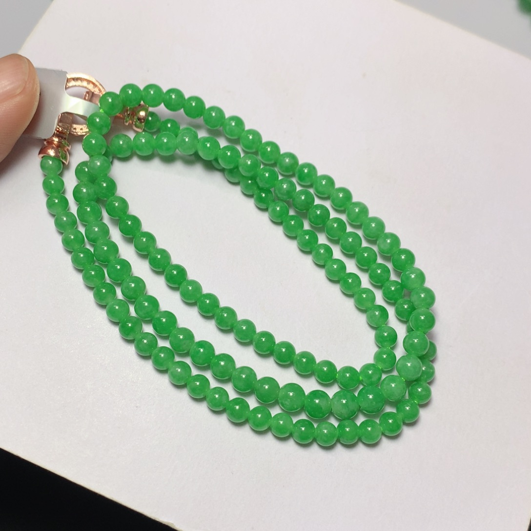 翡翠未镶嵌颈饰缅甸翡翠