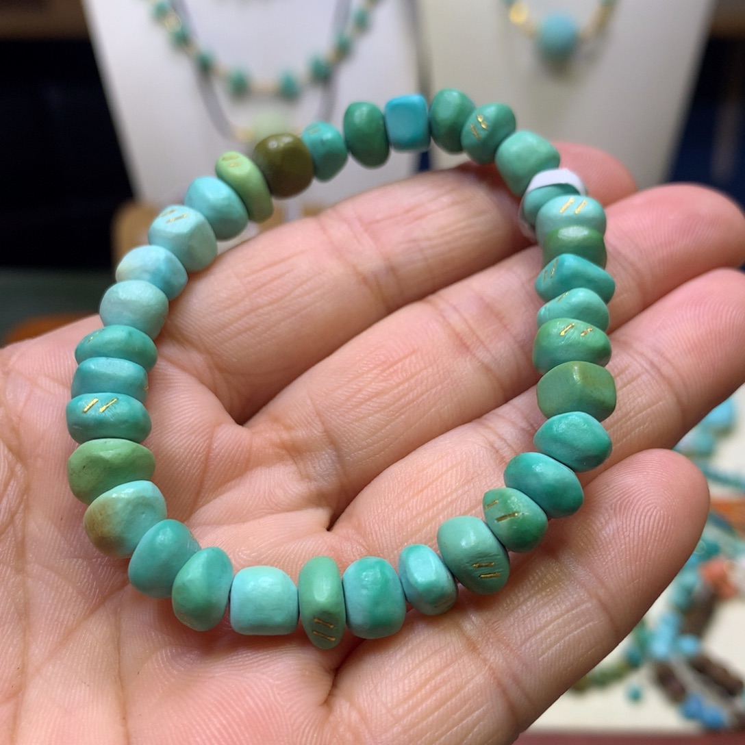 绿松石未镶嵌单圈