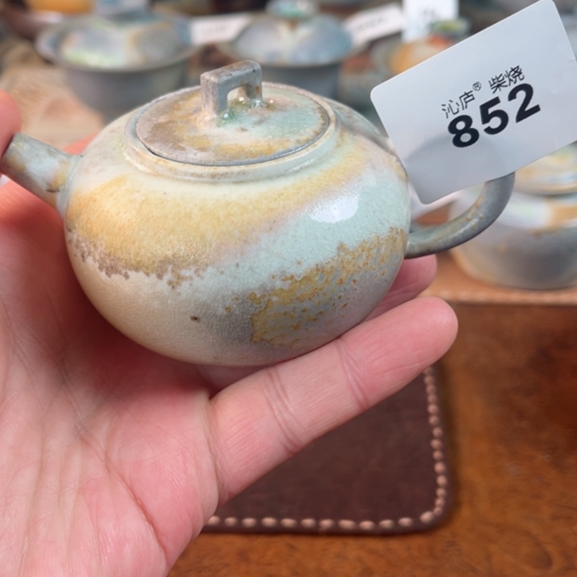 【闪购商品】沁庐柴窑古法柴烧手工茶器