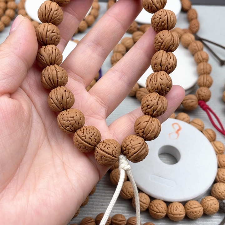 可***可核桃手串/手链14尺寸野生桃核手持
