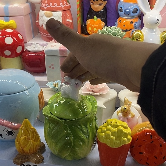 摆件陶瓷微瑕摆件