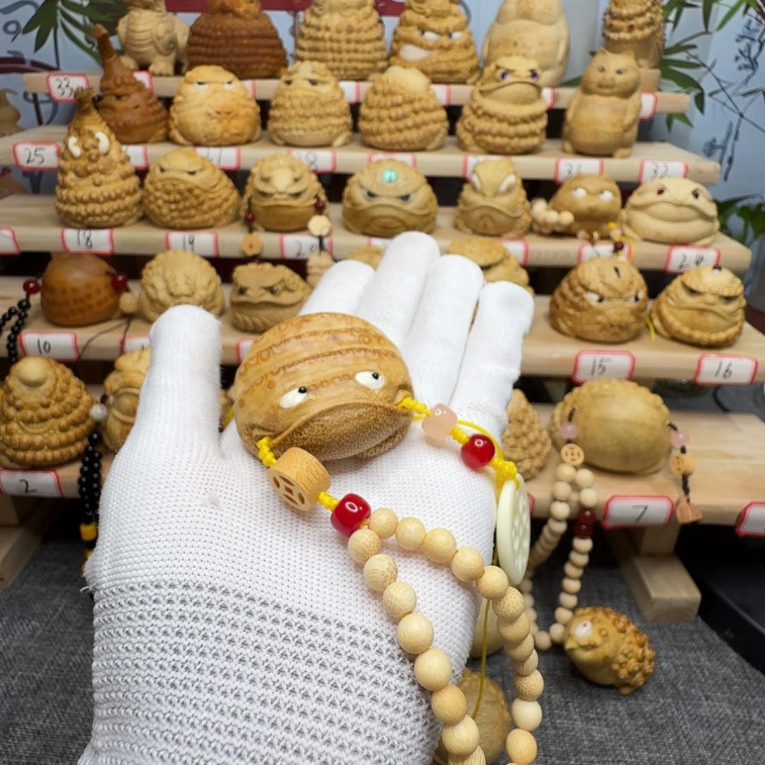 竹手工竹根雕雕刻扁蟾