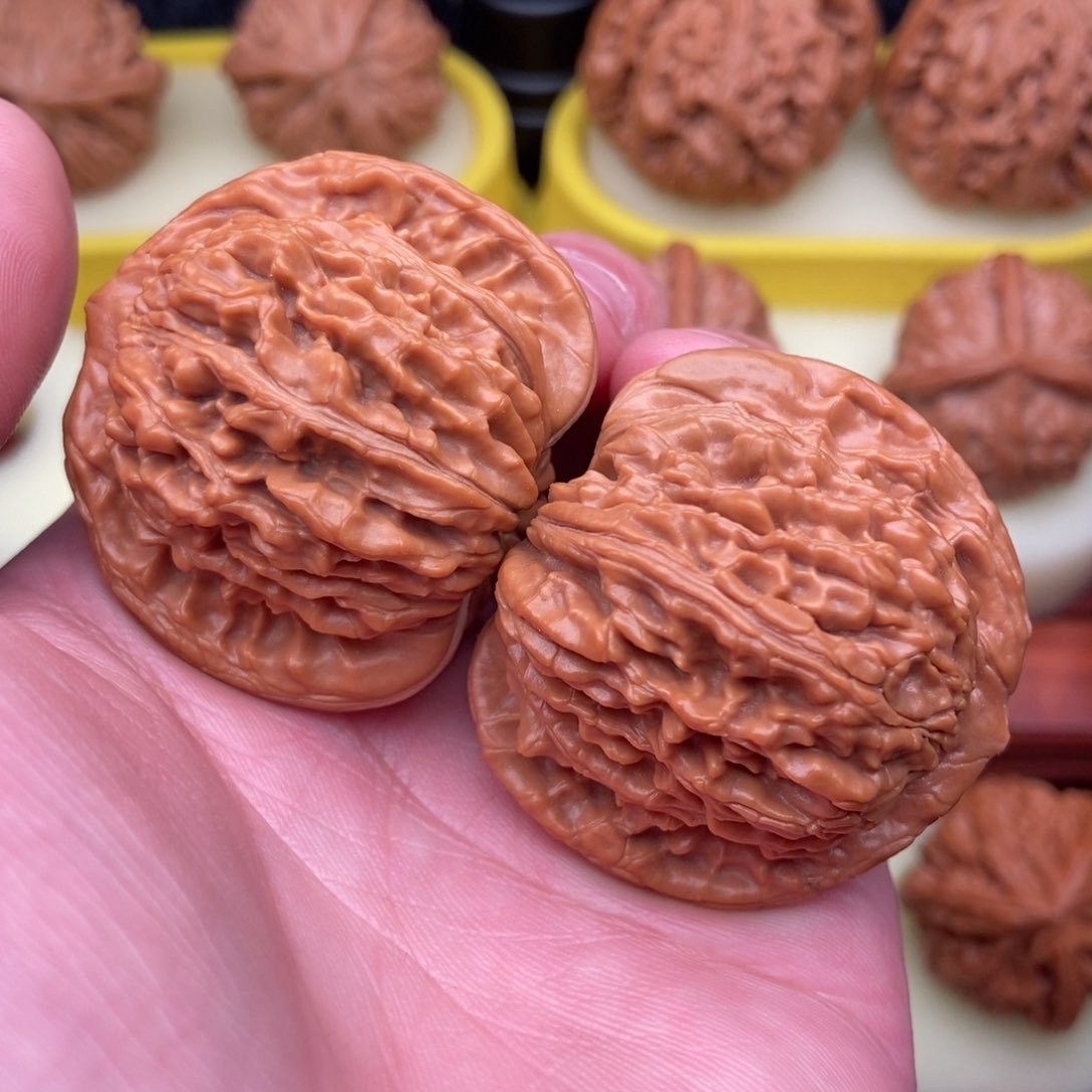 文玩核桃把件楼子43