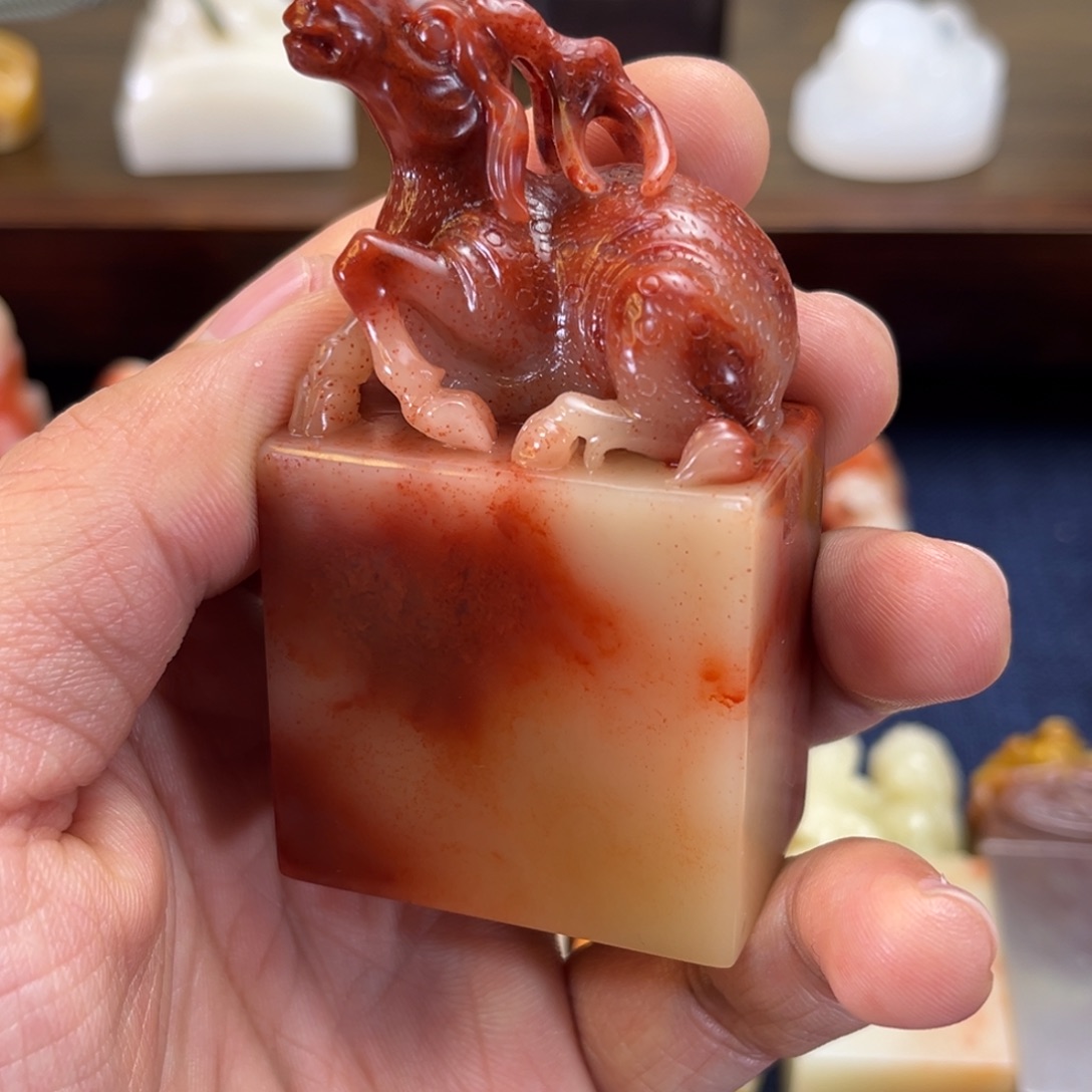 寿山石印石龙寿山石