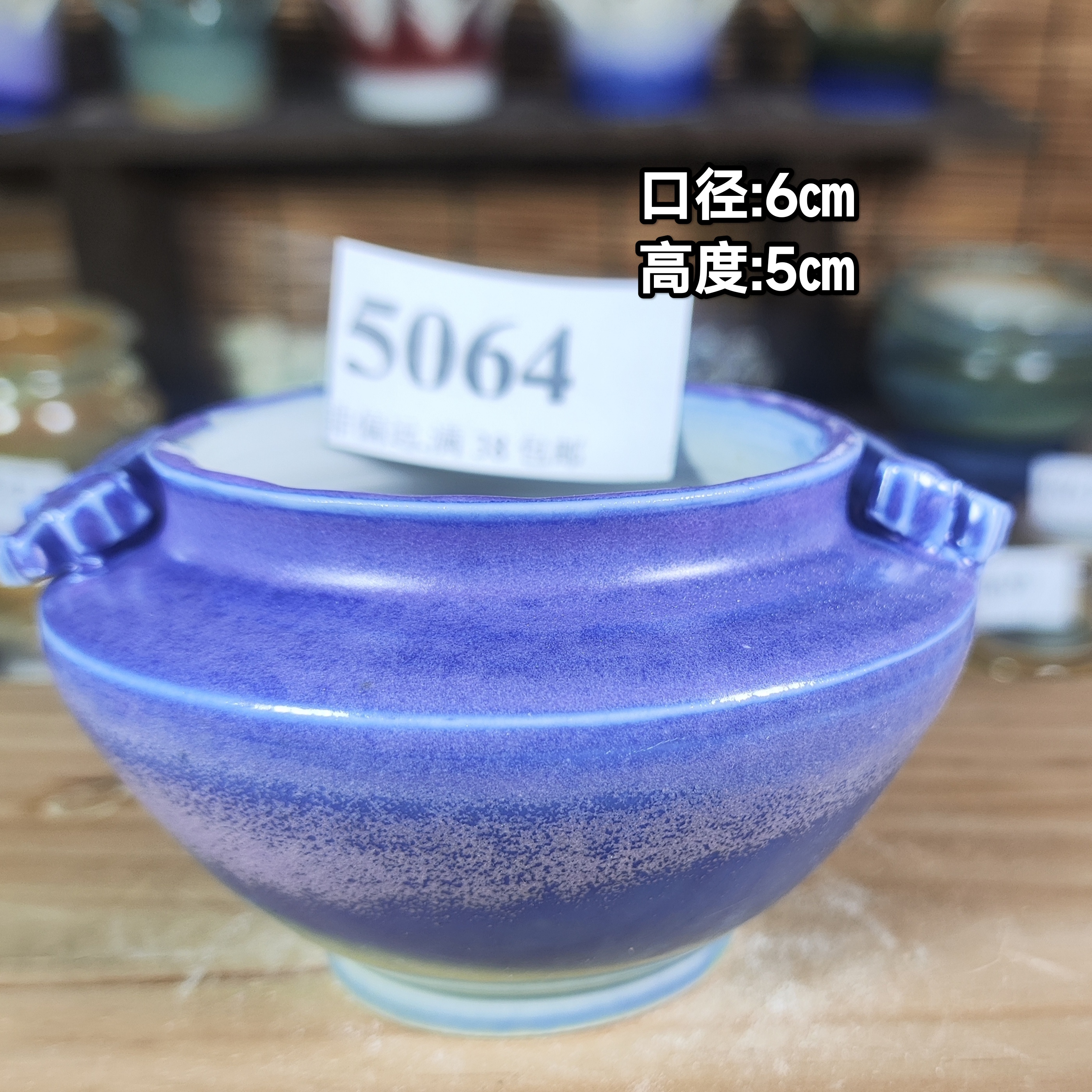 手工创意多肉花盆摆件迷你多肉花盆景德镇纯手工制做