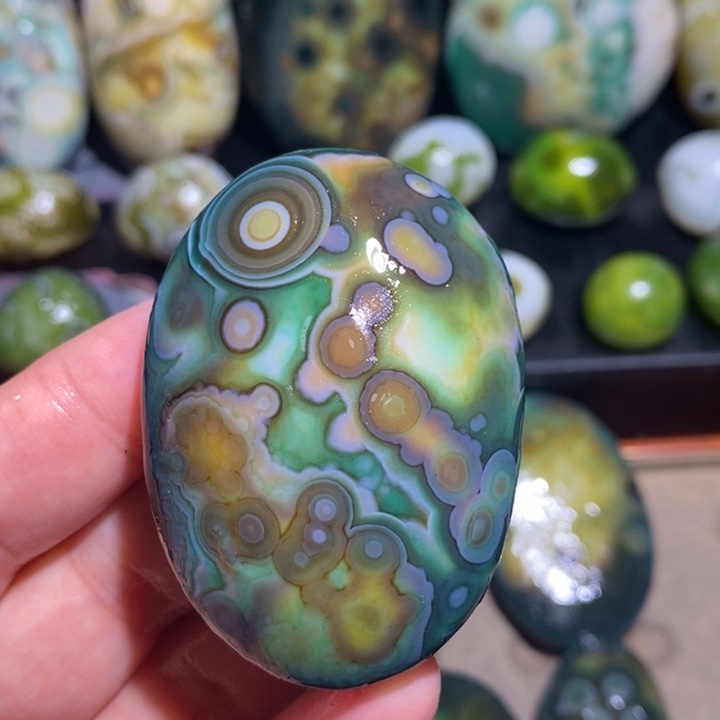 玛瑙/玉髓珠宝半成品未镶嵌