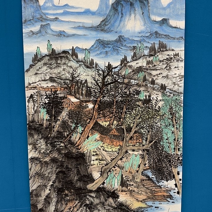 国画徐文清老师展览原作