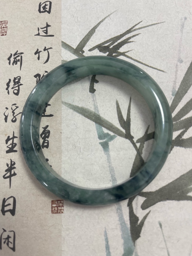 H35-六零➕缅甸翡翠手镯时尚