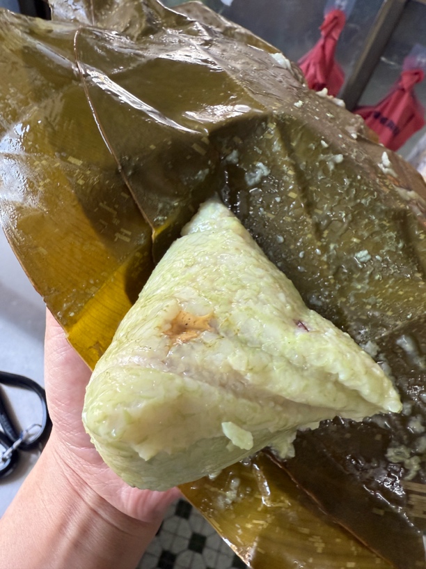 梗米粽（吃饭的米）好消化一粒粒米 5个