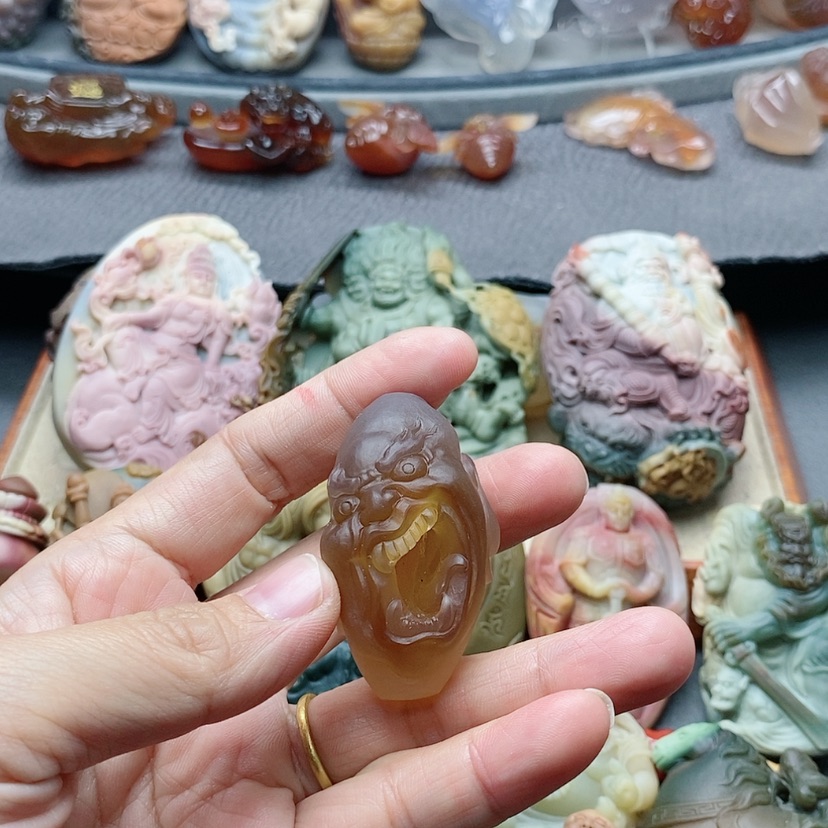 【闪购商品】未镶嵌吊坠定制玛瑙