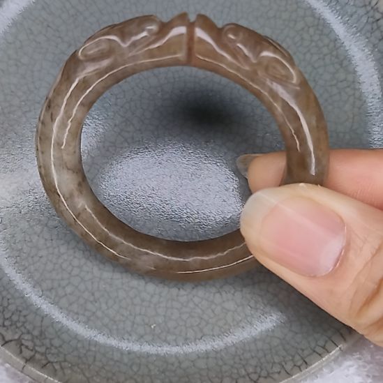 福***宝陶瓷瓷器瓷片摆件挂件脖挂