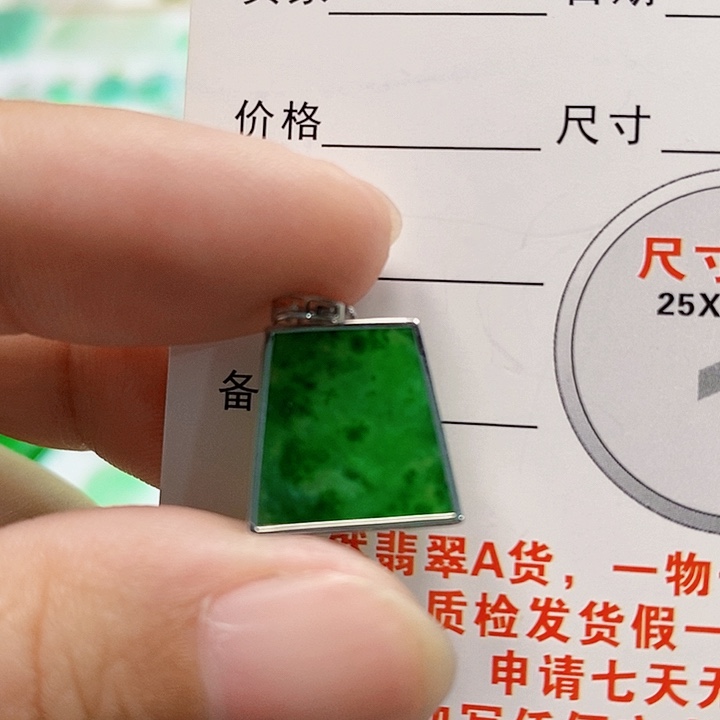 【闪购商品】翡翠颈饰18K金镶嵌翡翠