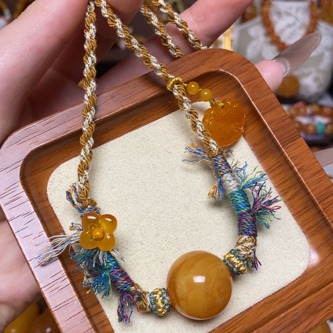 【闪购商品】手链蜜蜡未镶嵌项链