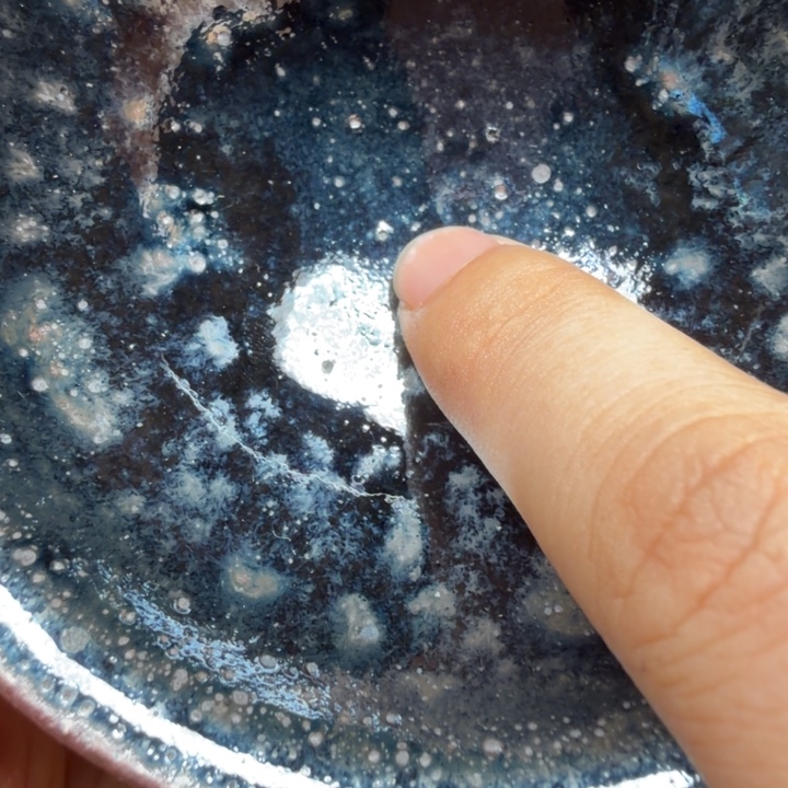 茶盏焦源龙窑，不忘初心346（玻璃心瑕疵）