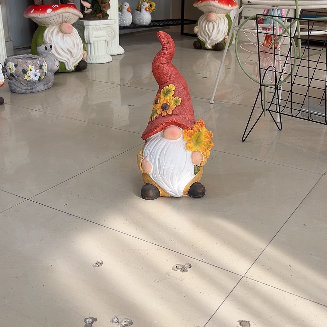 杰***瑞花园摆件红红火火