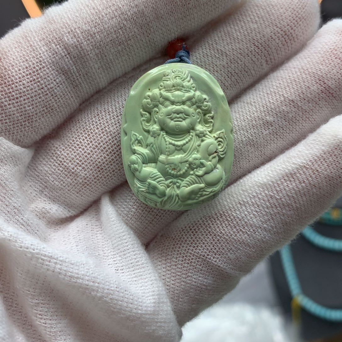 绿松石挂件未镶嵌