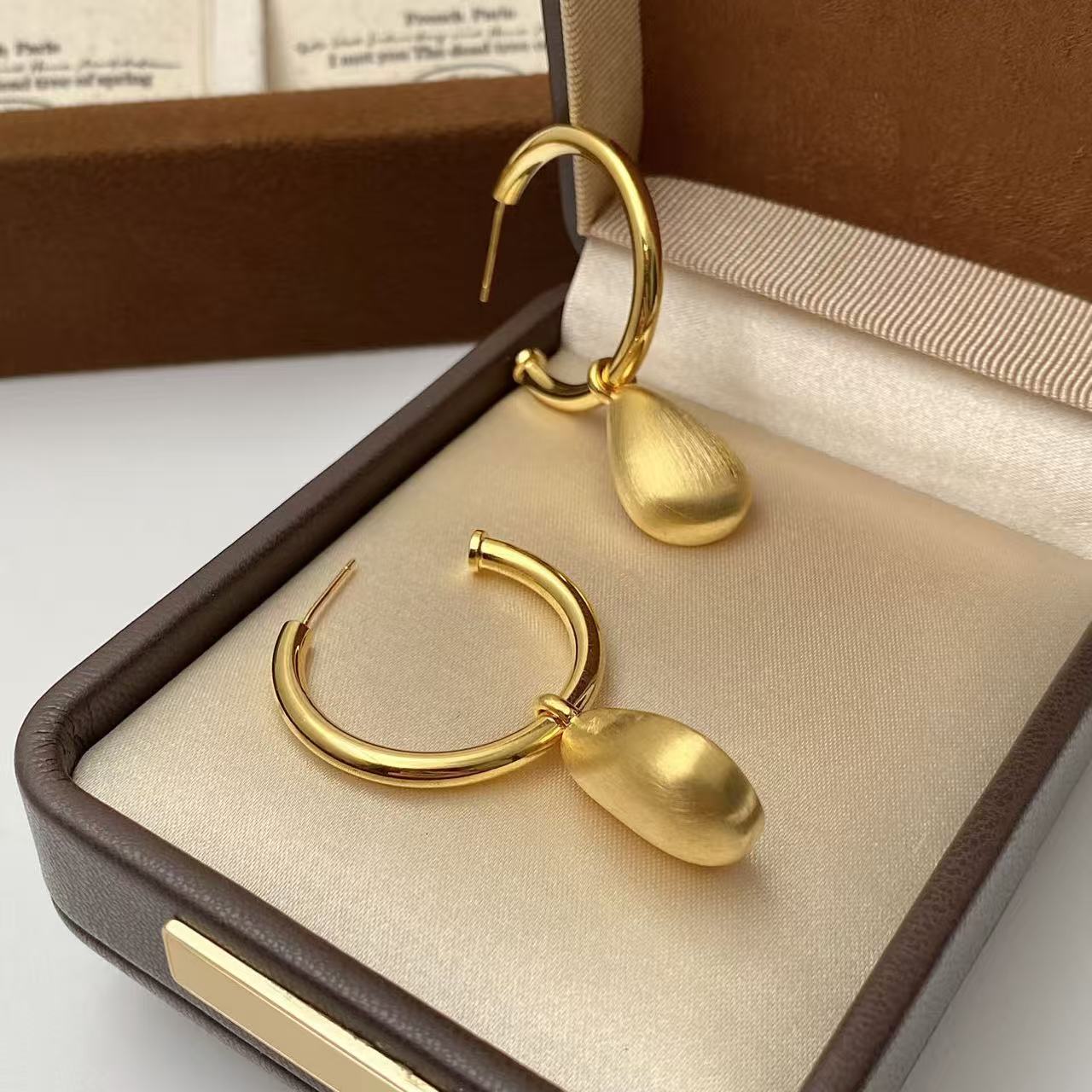 铜合金耳饰 佳佳（Y18）内径24毫米 耳环 