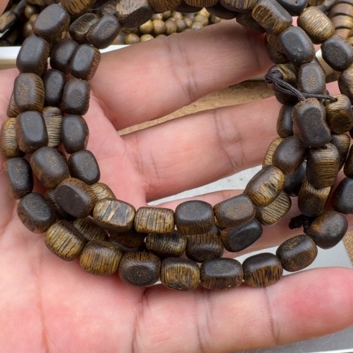 御***叔手串沉香张勺子手串18克加