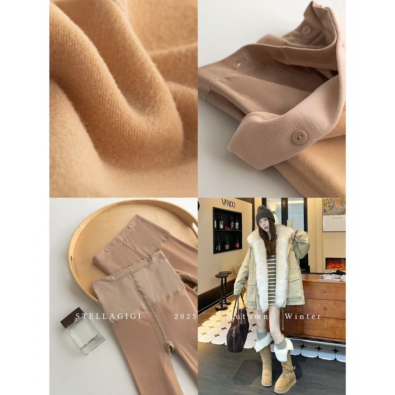 SG / 郭幂幂  AW秋冬穿搭神器 骨感光腿神器打底裤袜K-20252382