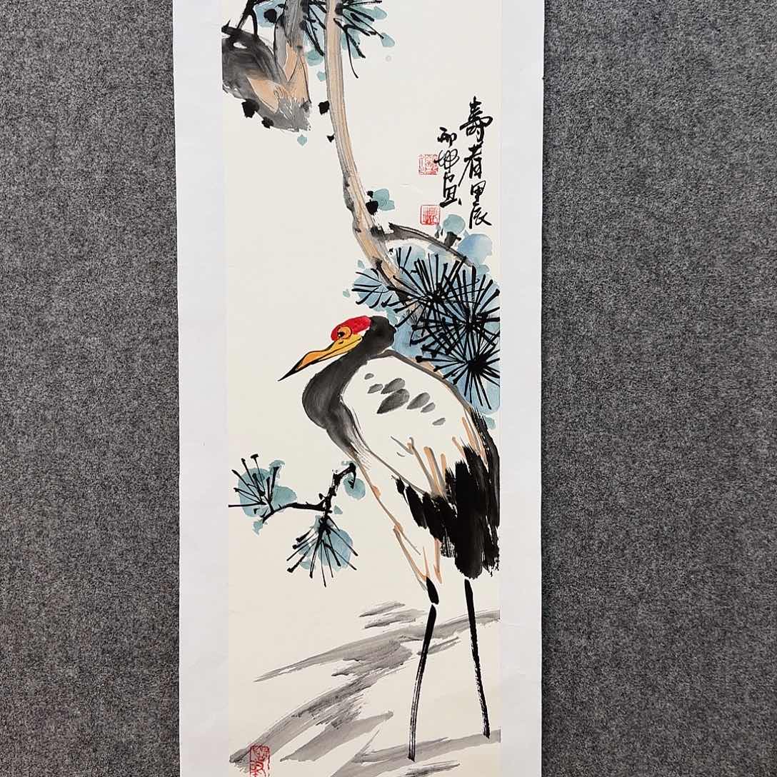 国画邢坤老师手绘作品