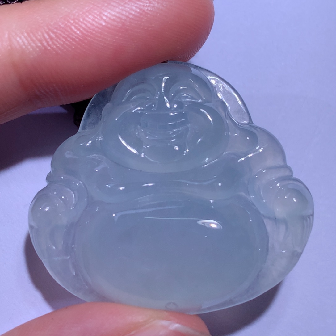 翡翠颈饰未镶嵌X****i佛公