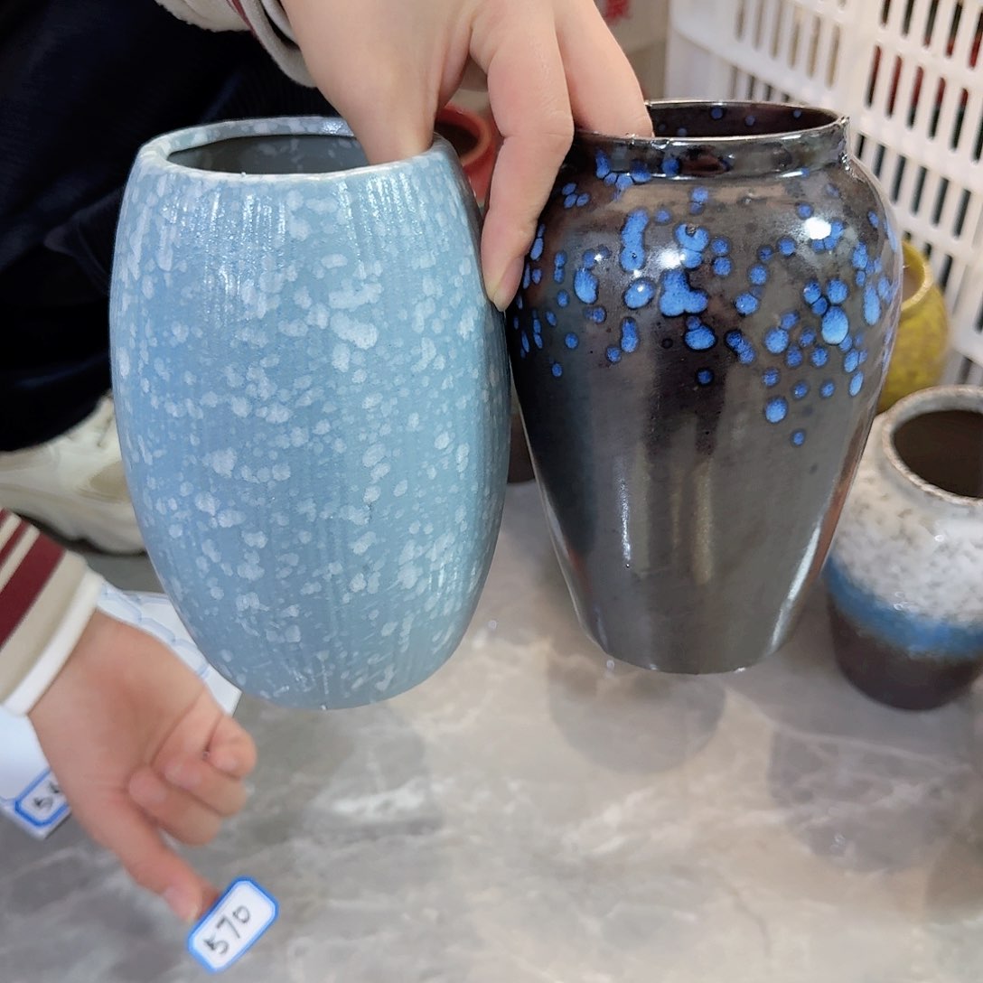 瓶白蓝花➕星空陶瓷高16厘米瑕疵